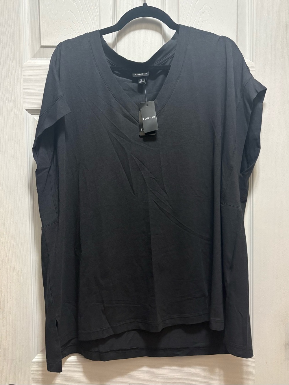 Torrid Black V-Neck Shirt